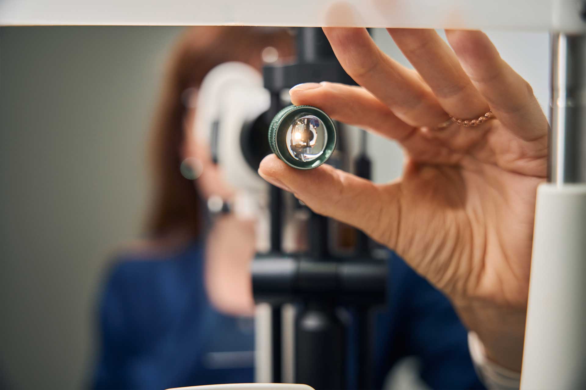 slit lamp exam | eye exams in brentwood and nashville